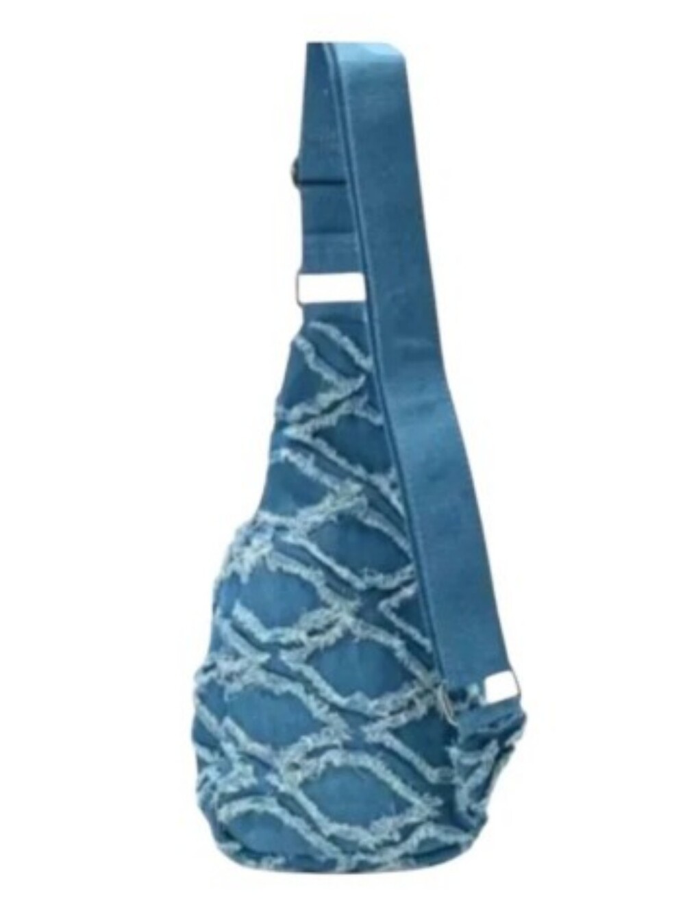 Wildfox ๐Denim Quilted Sling Bag (Blue ๐) - Picture 5 of 5